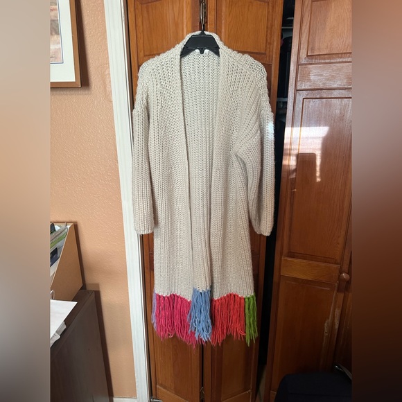 Anthroplogie sweater cardigan and scarf BOTH - Picture 3 of 11